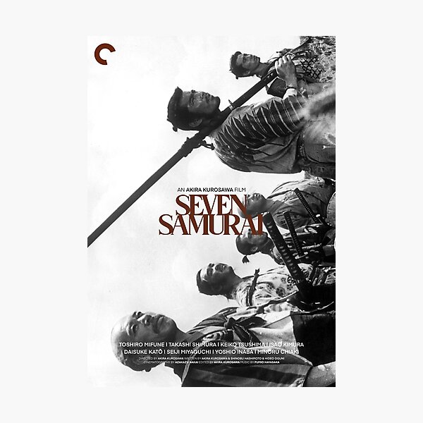 Item preview, POSTERS / SEVEN SAMURAI designed and sold by peachesnoranges.