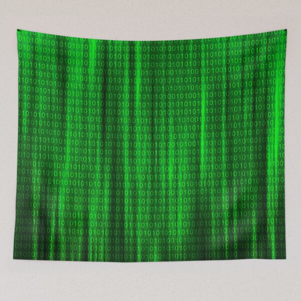 Item preview, Cyber security - Hacker - Binary - Matrix  designed and sold by clubtee.