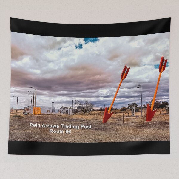 Item preview, Twin Arrows Trading Post - Arizona Roadside Attractions - Route 66 designed and sold by Warren Paul Harris.