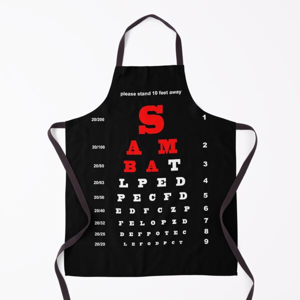 Item preview, EYE TEST CHART - SAMBA designed and sold by KoolDsignsDANCE.