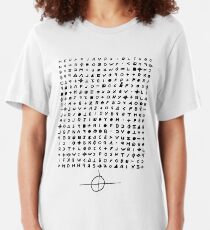 The Zodiac Killer Cypher Slim Fit T-Shirt