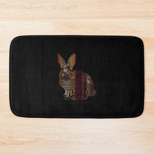 Item preview, Copper Patterned Bunny designed and sold by Labradoodlesetc.
