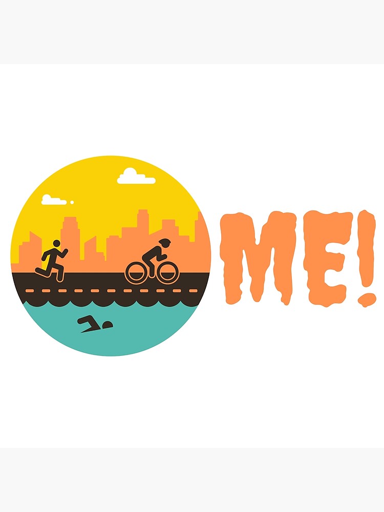 Thumbnail 2 of 2, Greeting Card, TRI ME ! designed and sold by Yoyobloggers.