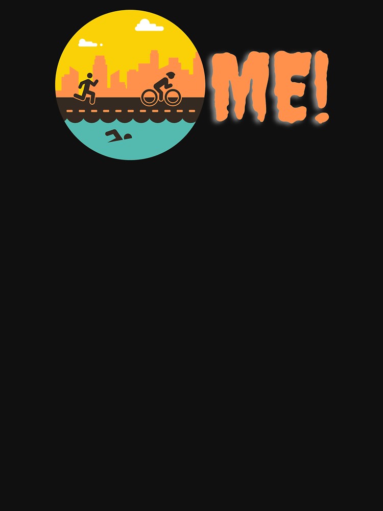 Thumbnail 7 of 7, Active T-Shirt, TRI ME ! designed and sold by Yoyobloggers.