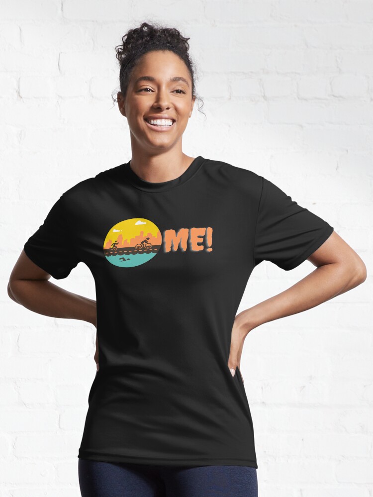Thumbnail 6 of 7, Active T-Shirt, TRI ME ! designed and sold by Yoyobloggers.