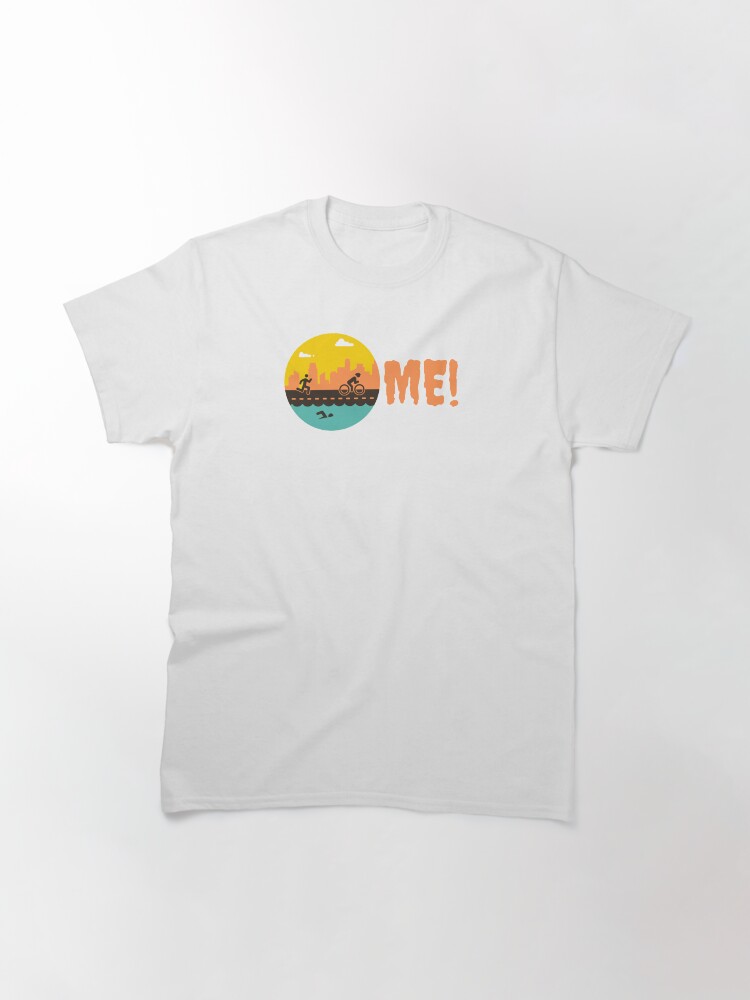 Thumbnail 2 of 7, Classic T-Shirt, TRI ME ! designed and sold by Yoyobloggers.