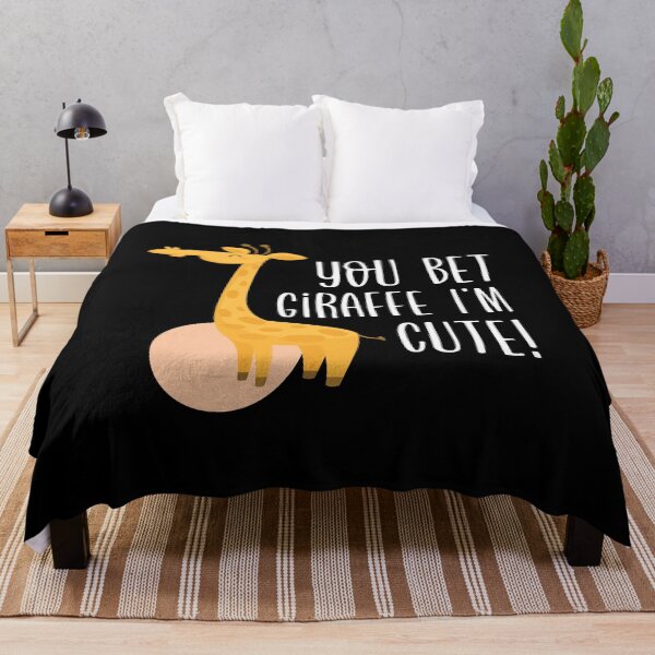 Item preview, You Bet Giraffe I'm Cute designed and sold by FuntasticDez.