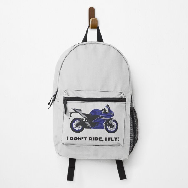 Item preview, I don't ride, I fly! Yamaha YZF-R3 Blue designed and sold by WiredDesigns.
