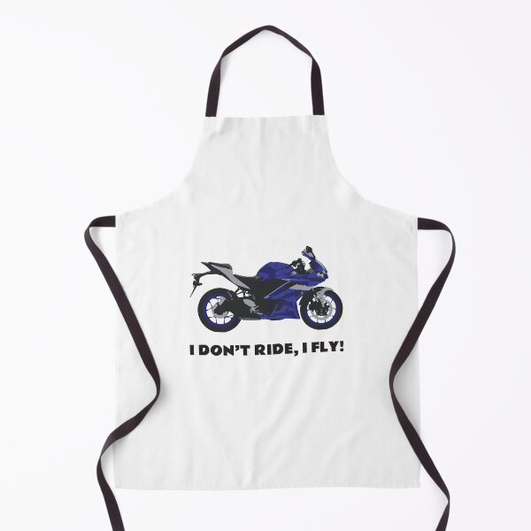 Item preview, I don't ride, I fly! Yamaha YZF-R3 Blue designed and sold by WiredDesigns.