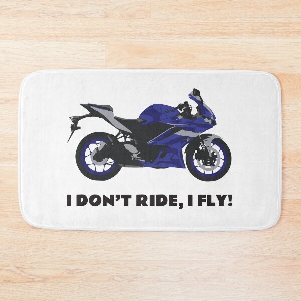 Item preview, I don't ride, I fly! Yamaha YZF-R3 Blue designed and sold by WiredDesigns.