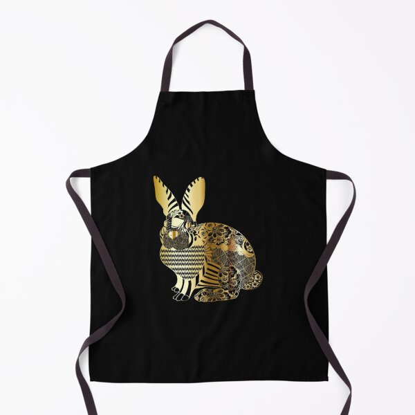 Item preview, Gold Patterned Bunny designed and sold by Labradoodlesetc.