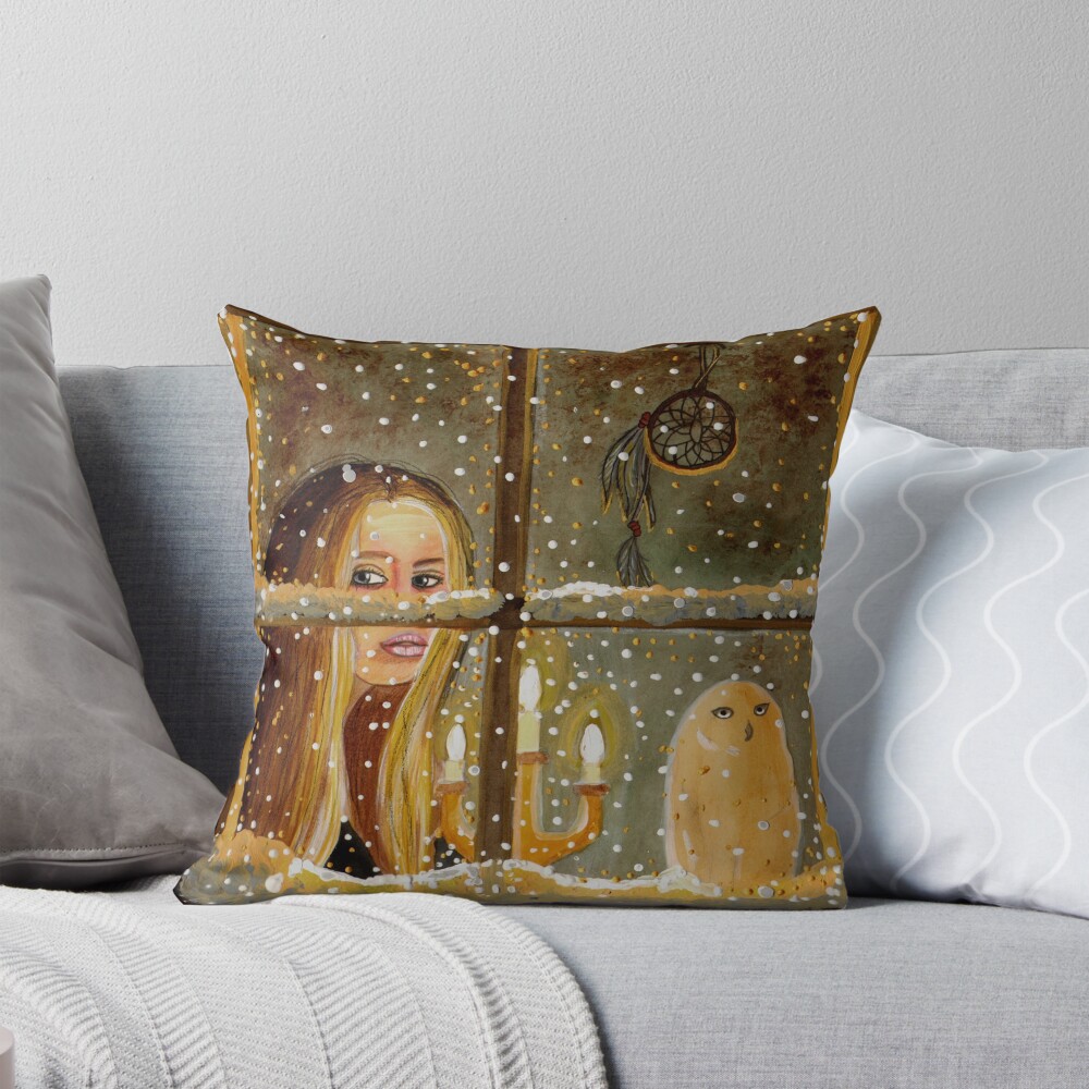 Item preview, Throw Pillow designed and sold by CarolOchs.