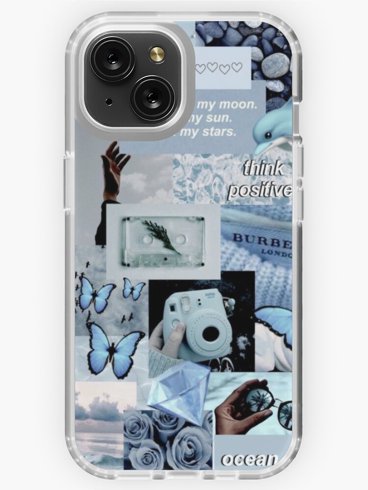 Étui de téléphone collage esthétique compatible avec iPhone15