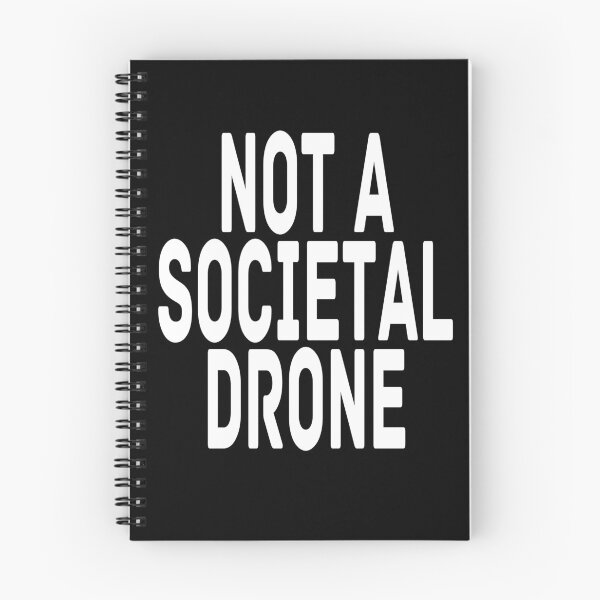 Item preview, Sociental Drone (dark background) designed and sold by krinima.