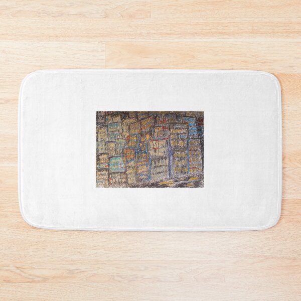 Item preview, night city in brown tones designed and sold by Olga Kydryavskaya.