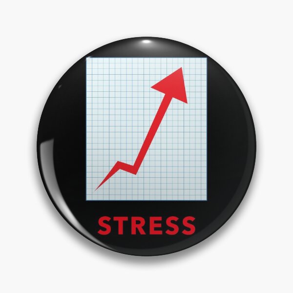 Item preview, Stress. Hold on Let me overthink this. designed and sold by TheGoToStore.