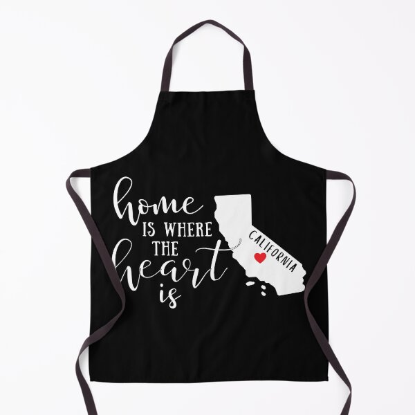 Item preview, California, Home Is Where the Heart Is, Home State designed and sold by ladylaughprints.