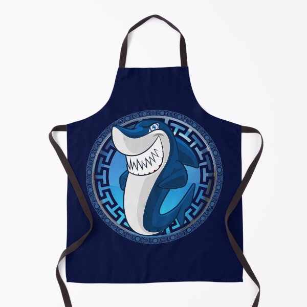 Item preview, Shark Mati Evil Eye Greek Key Yanni Collection designed and sold by Yiorgos Designs.