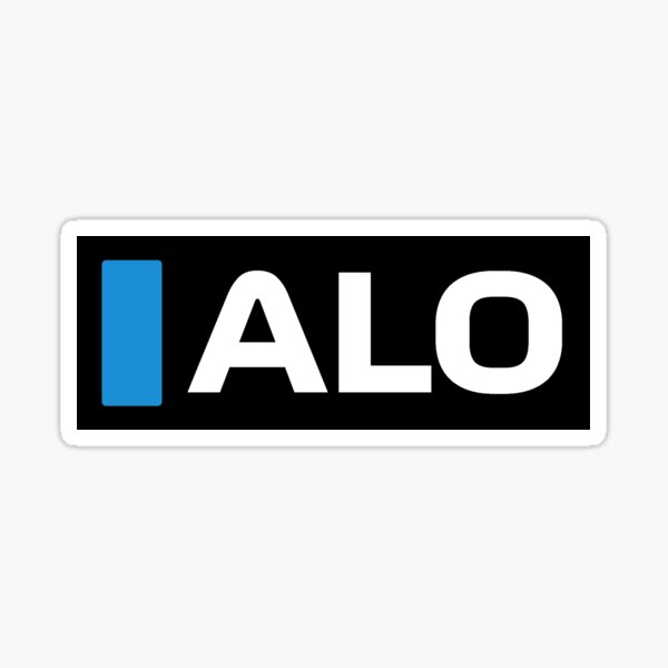 Fernando Alonso Alpine Sticker