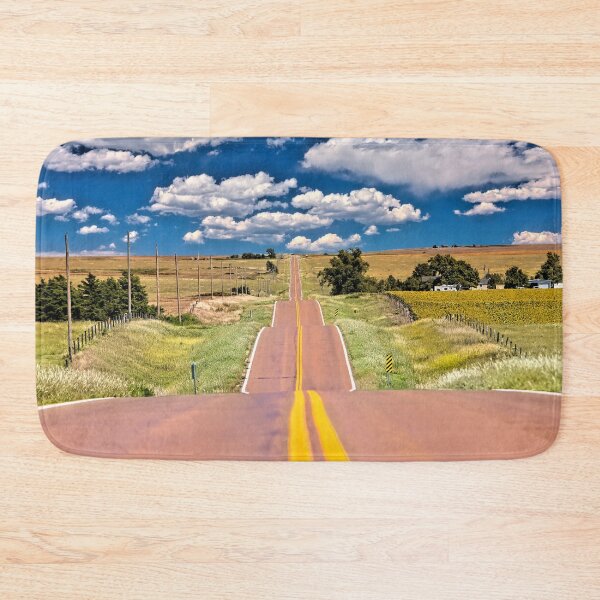 Item preview, Double Yellow Line Forever - Two Lane Road in Kansas designed and sold by Warren Paul Harris.