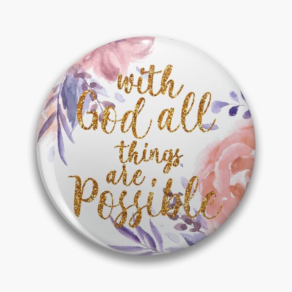 Item preview, With God all things are possible designed and sold by della95.