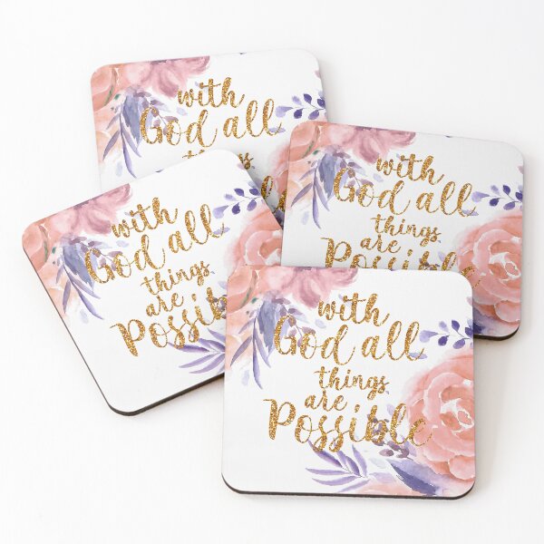 Item preview, With God all things are possible designed and sold by della95.
