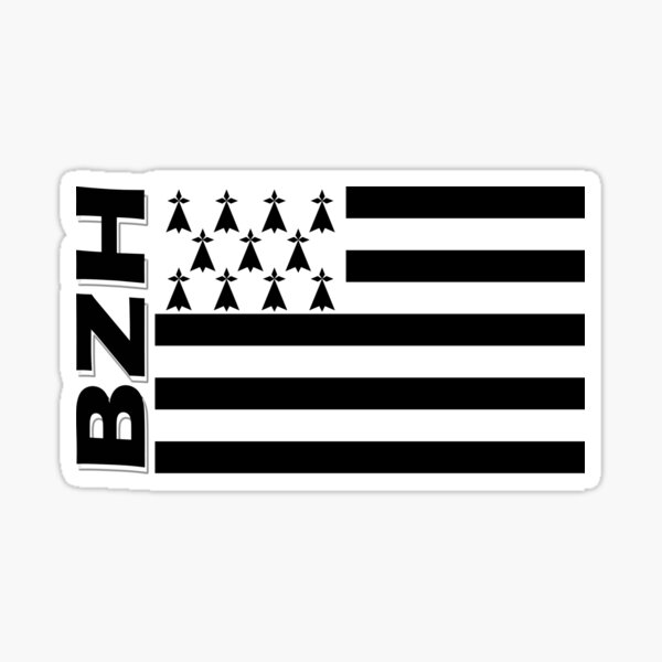 BREIZH/BRETAGNE Rigt/droit Sticker 