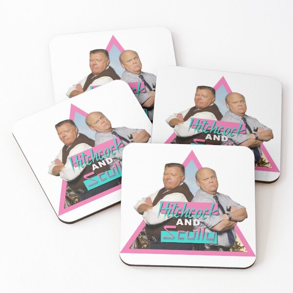 Item preview, Brooklyn Nine Nine Hitchcock And Scully Retro Vintage 80's Inspired Brooklyn Nine Nine Design brooklyn nine nine stickers, brooklyn nine nine tshirt brooklyn nine nine poster designed and sold by Daniel Harrison.