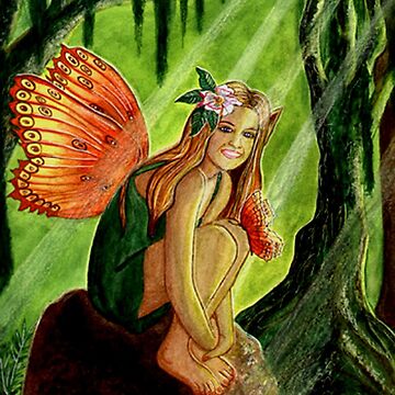 Artwork thumbnail, Swamp Sprite by Carol Ochs