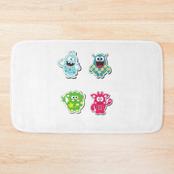 Item preview, Kids colourful monsters designed and sold by thekidsprint.