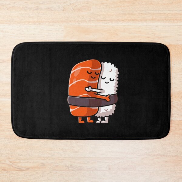 Item preview, Kawaii Tuna Sushi Hug Each Other Maguro Hugging Japanese designed and sold by theshirtinator.
