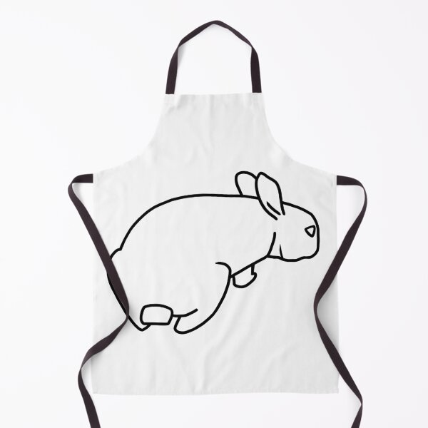 Item preview, Young Rabbit Sniffing designed and sold by PrileyRileyArt.