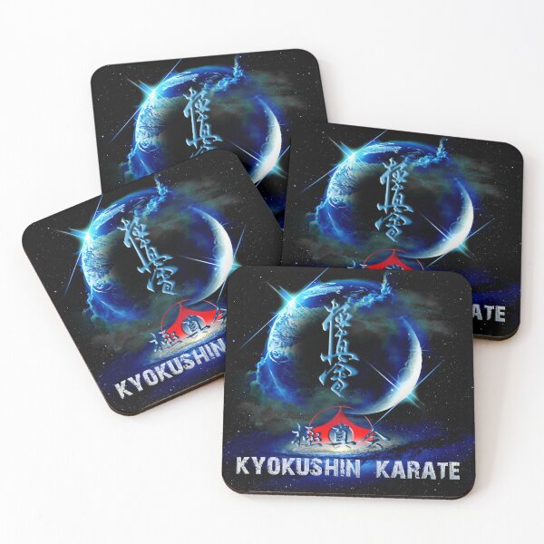 Item preview, Kyokushin Karate Astral World - Martial Arts Design - Karate Fashion designed and sold by Zanshin-Art.