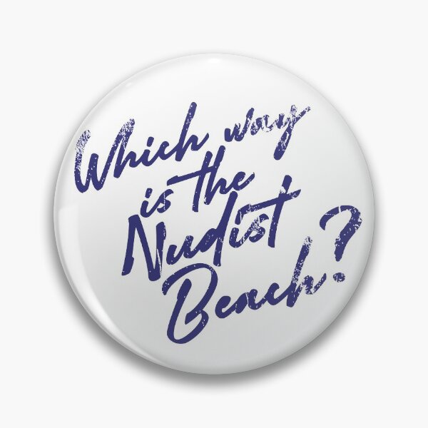 Item preview, Which way to the Nudist Beach? Naturist Lifestyle Naturism designed and sold by NaturistGifts.