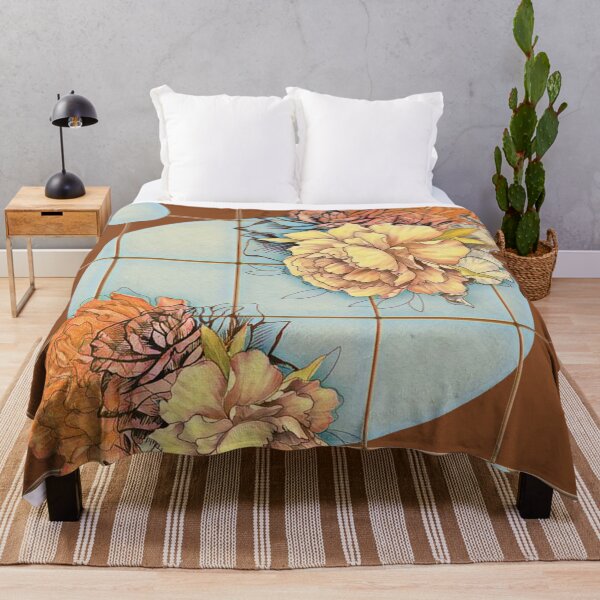 Item preview, Floral pattern - Caramel designed and sold by klou-art.