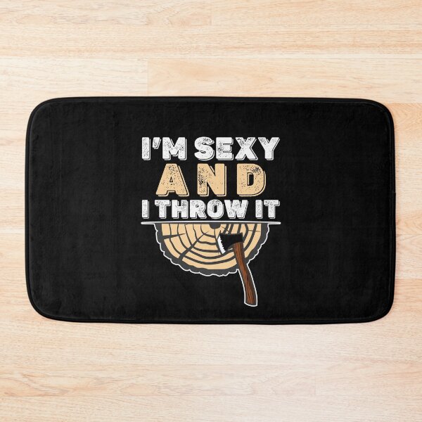 Item preview, I Throw It Funny Axe Tossing Lover Women designed and sold by Scratches Tees.