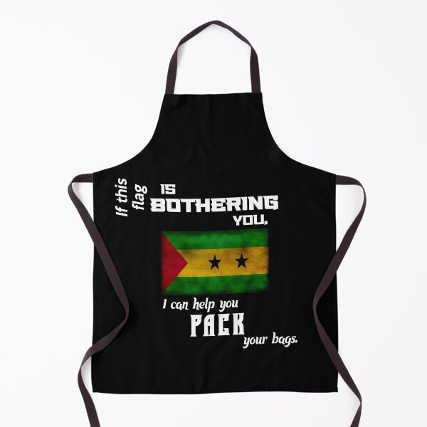 Item preview, Santomean flag - pack your bags designed and sold by 2Girls1Shirt.