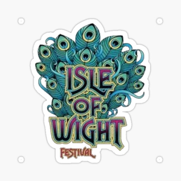 Item preview, Isle of Wight Festival-peacock designed and sold by designbyjodyb.
