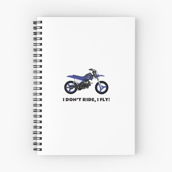 Item preview, I don't ride, I fly! Yamaha PW50 designed and sold by WiredDesigns.
