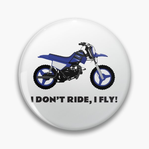 Item preview, I don't ride, I fly! Yamaha PW50 designed and sold by WiredDesigns.