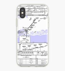 Aviation Chart KJFK - New York iPhone Case