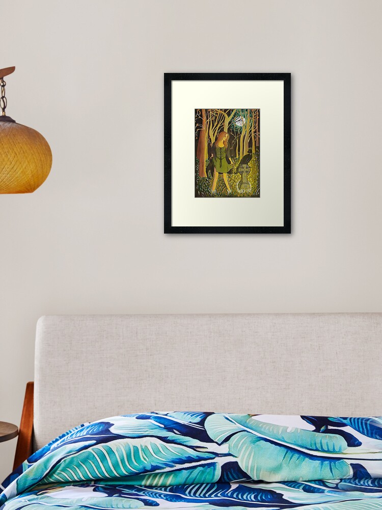 Thumbnail 2 of 7, Framed Art Print, Spirit Grove designed and sold by CarolOchs.