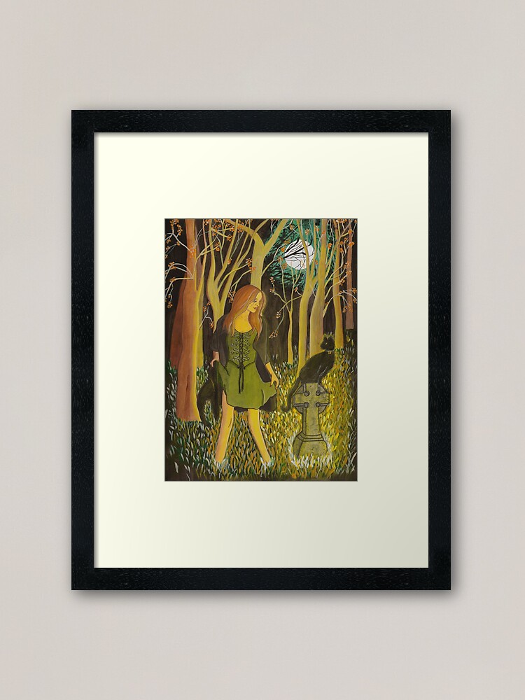 Thumbnail 1 of 7, Framed Art Print, Spirit Grove designed and sold by CarolOchs.