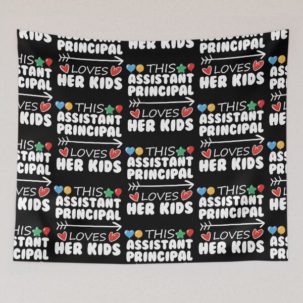 Item preview, Loves Her Kids Cute Assistant Principal designed and sold by Scratches Tees.