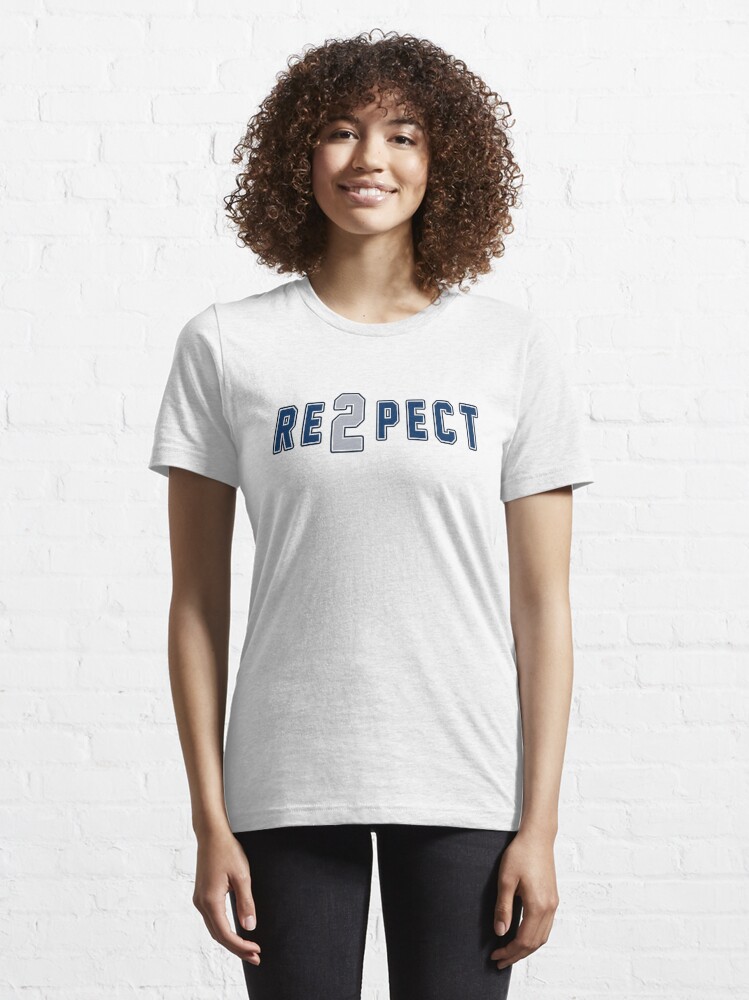 Derek Jeter RE2PECT Essential T-Shirt for Sale by PluginBabes