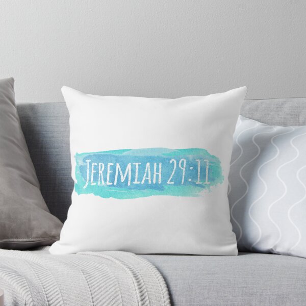 Item preview, Jeremiah 29:11 Watercolor Stroke Blue designed and sold by amazingjoy.