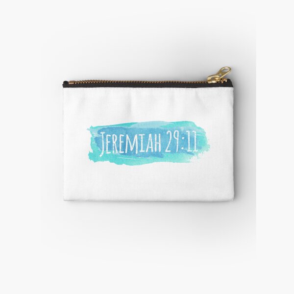 Item preview, Jeremiah 29:11 Watercolor Stroke Blue designed and sold by amazingjoy.