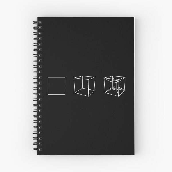 Item preview, Square, Cube, Hypercube (White) designed and sold by GalacticEmpire.