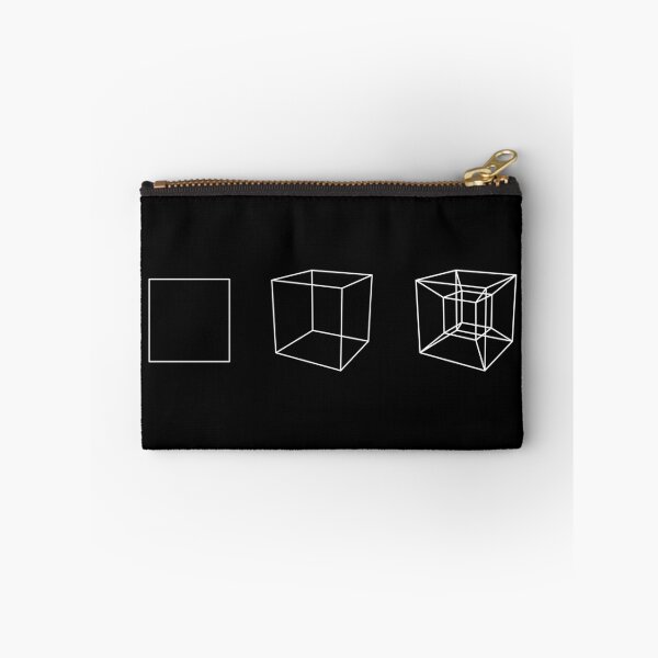 Item preview, Square, Cube, Hypercube (White) designed and sold by GalacticEmpire.