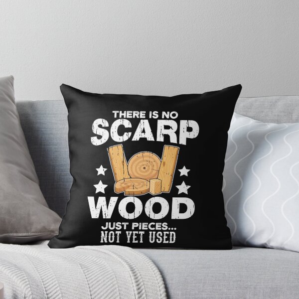 Item preview, Scrap Wood Funny Woodworker Joke designed and sold by Scratches Tees.